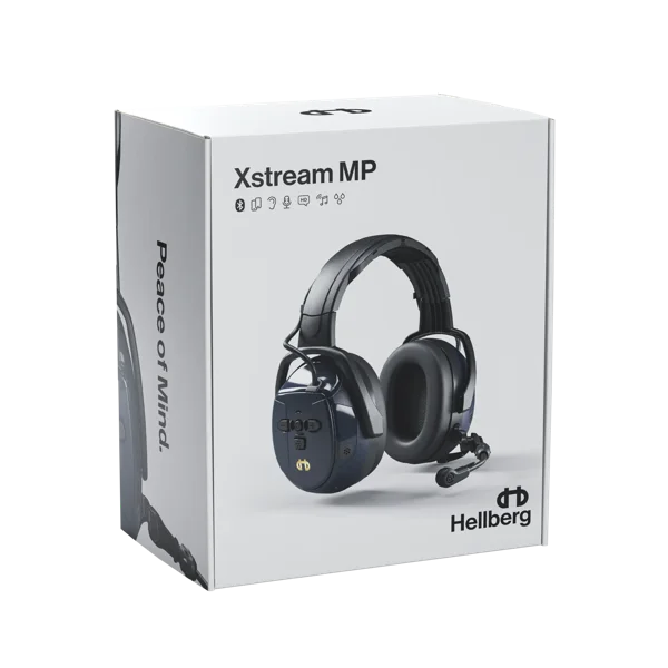 Hellberg Xstream MP Bluetooth Multi-Point Headband Music Earmuffs (SNR 29)