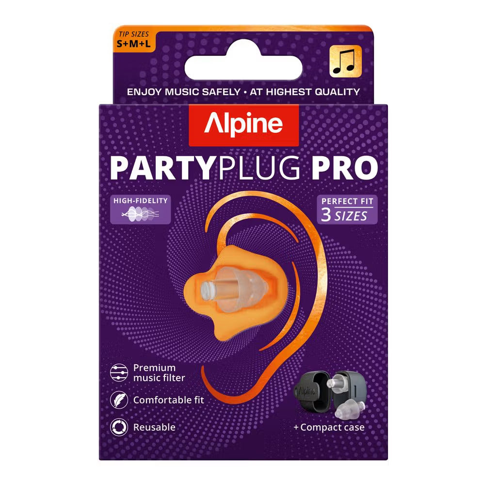 Alpine Partyplug Pro™ Music Earplugs