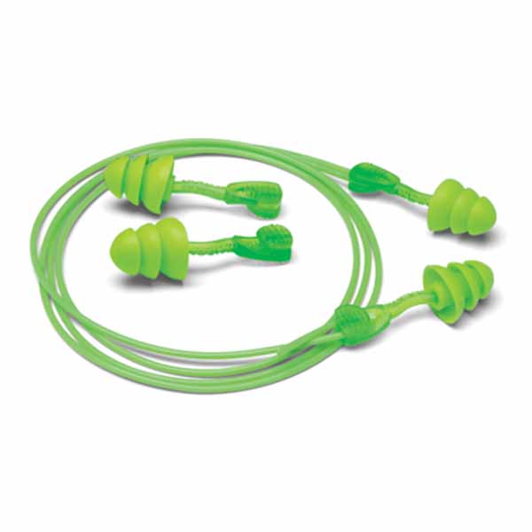 Moldex Glide® Trio Reusable Earplugs with Optional Cord (SLC80 26dB, Class 5)