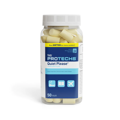 Flents® Protech™ Quiet Please® PVC Foam Ear Plugs (NRR 29 | 50 pair bottle)