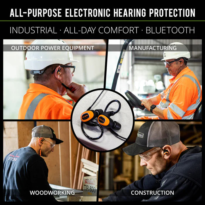 ISOtunes PRO Noise Isolating Bluetooth Ear Plugs (NRR 27)