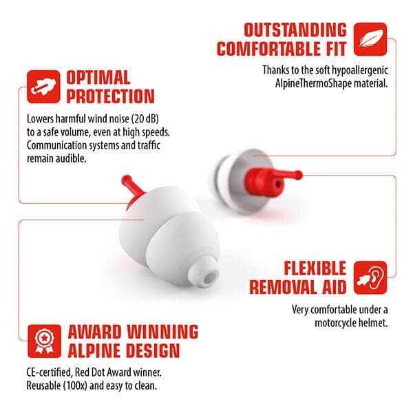 Alpine Motosafe PRO Ear Plugs
