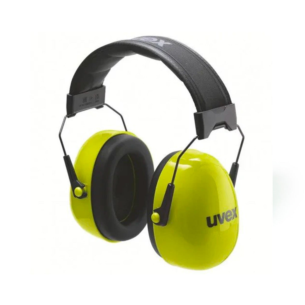 Uvex K20 Hi-Vis Foldable Earmuffs (SLC80 30dB, Class 5)
