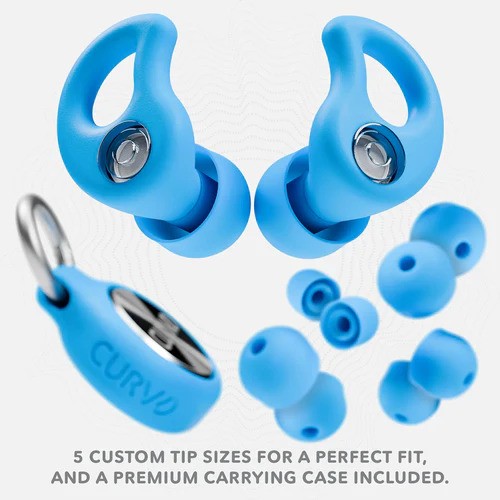 CURVD Live™ Earplugs for Live Music and Events