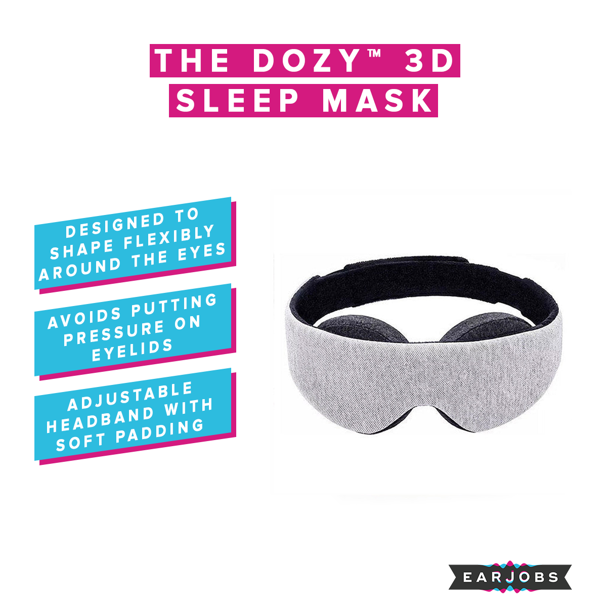 The Dozy™ 3D Sleep Mask