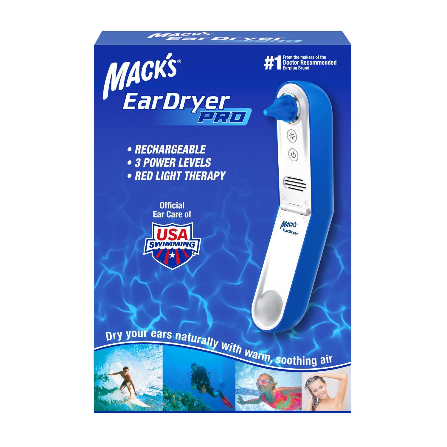 Macks EarDryer Pro for Swimmer's Ear