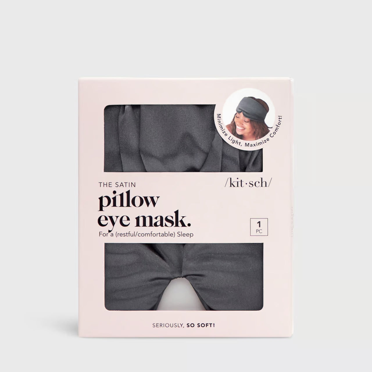 Kitsch Satin Pillow Eye Mask