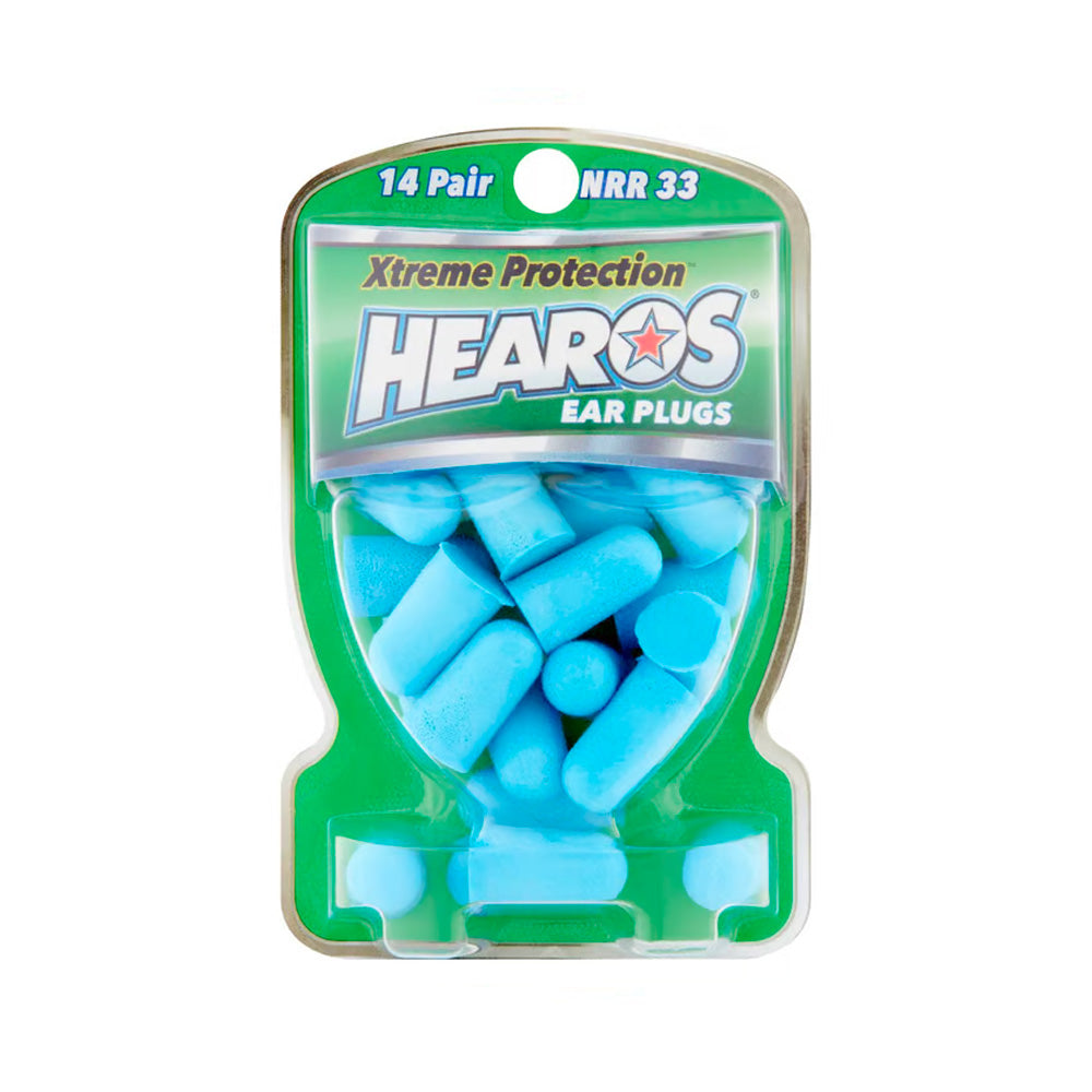 Hearos Original Formulation Xtreme Protection Ear Plugs (NRR 33 | 14 pairs)