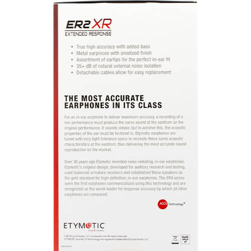 ER2XR Extended Response Earphones
