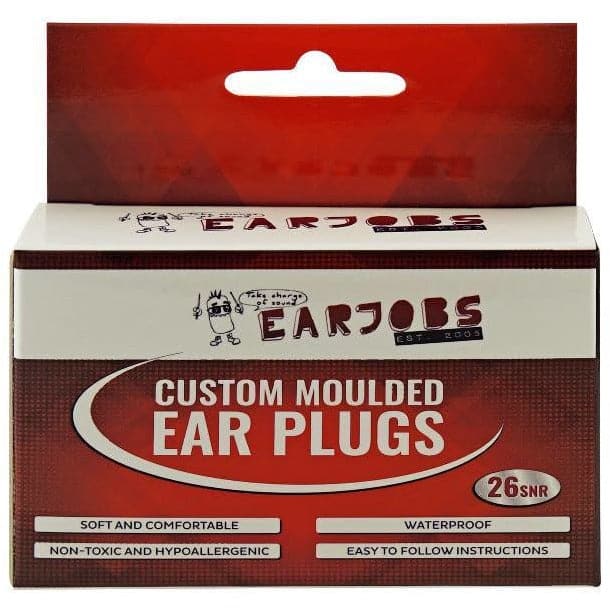 Earjobs™ DIY Custom Moulded Ear Plugs (SNR 26)