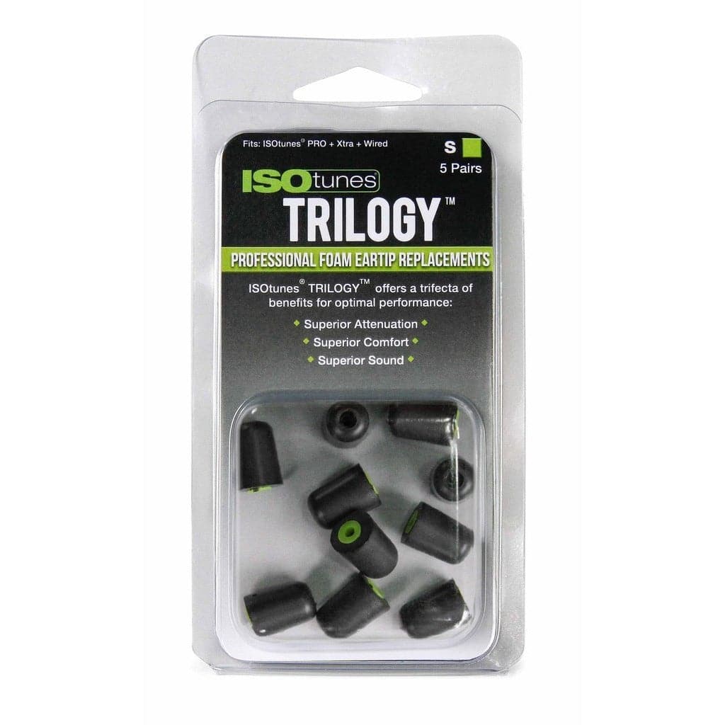 ISOtunes TRILOGY™ Foam Replacement Tips (5 pairs)