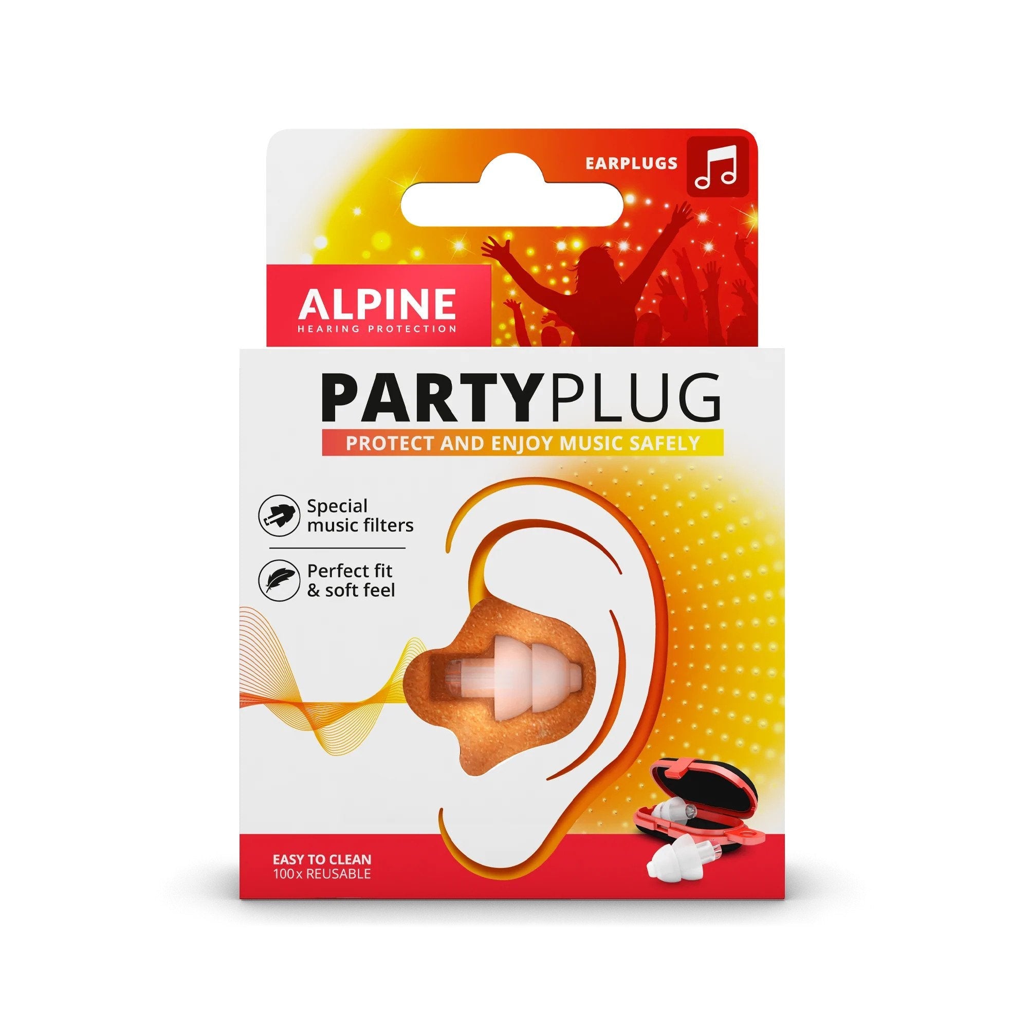 Alpine Partyplug Music Earplugs (Legacy Edition)