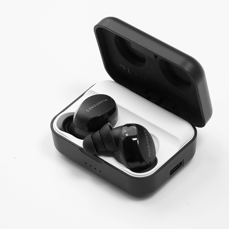 Plugfones SOVEREIGN Bluetooth Earplugs With Audio Earjobs