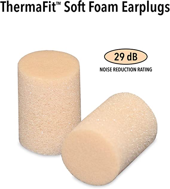 Macks Therma Fit Foam Earplugs (NRR 29 | Bottle of 40)