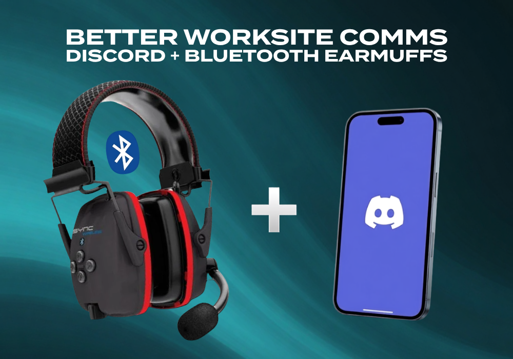 Modern Worksite Communication: Why Discord + Bluetooth Earmuffs Are Replacing Two-Way Radios