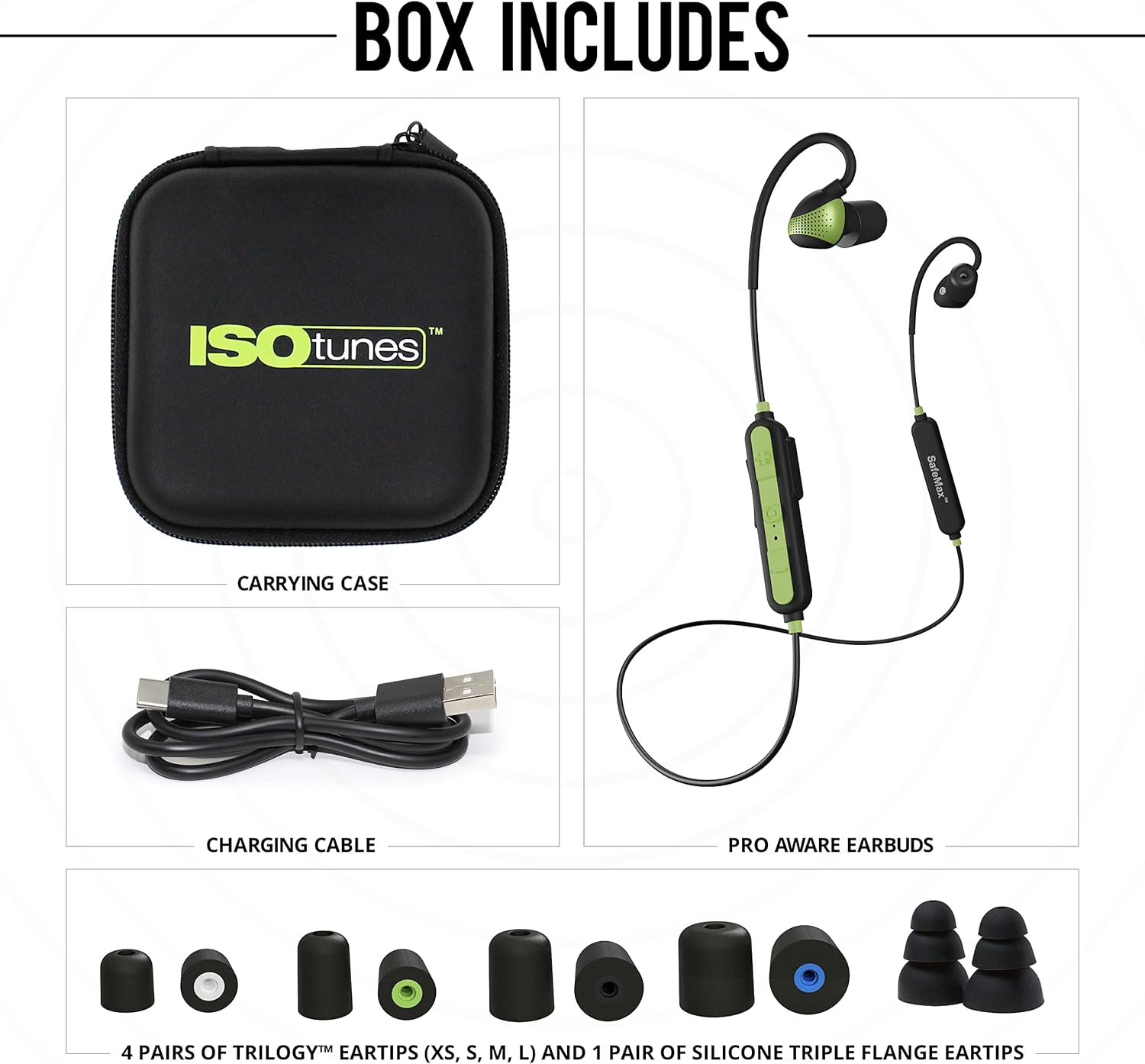 ISOtunes PRO Aware Bluetooth Ear Plugs (NRR 26)