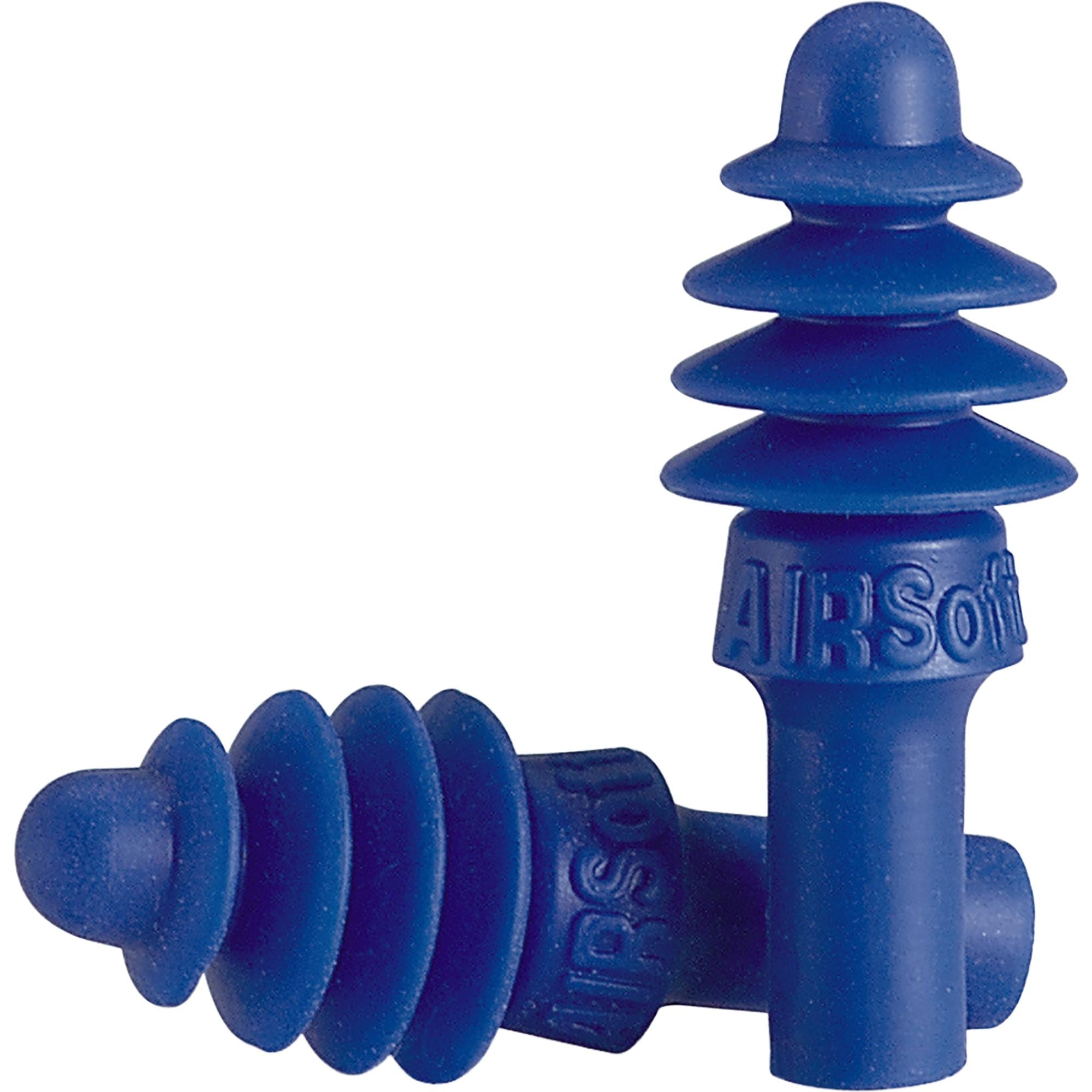 Box - Howard Leight AirSoft Uncorded Reusable Ear Plugs (50 Pairs | SLC80 26dB, Class 5)