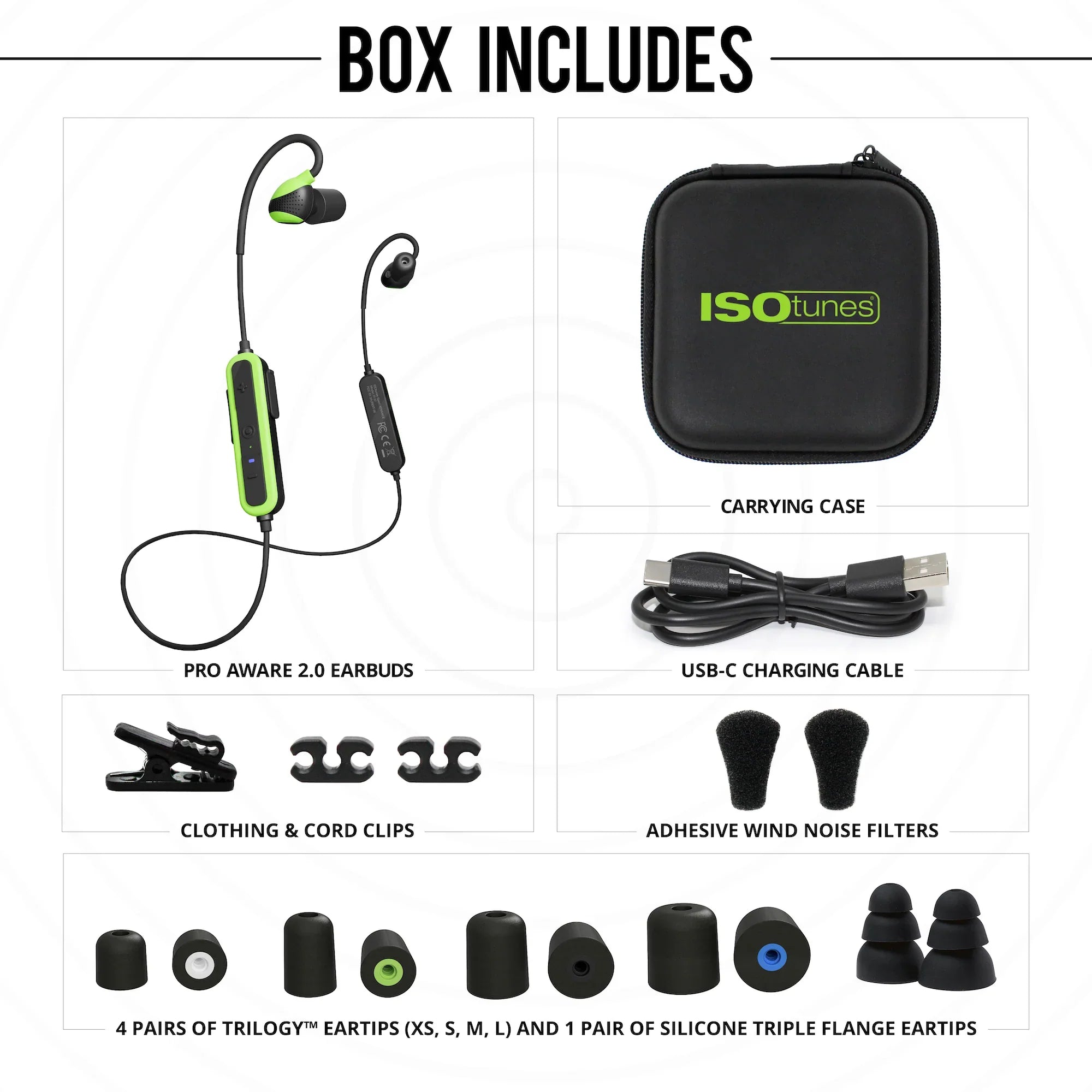 ISOtunes PRO Aware 2.0 Bluetooth Ear Plugs (NRR 26)