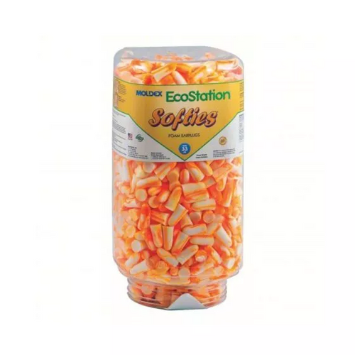 Moldex Softies® EcoStation™ Uncorded Earplug Refill (500 Pairs | SLC80 29dB, Class 5)