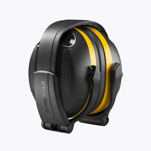Hellberg® Secure S2F Yellow Foldable Earmuffs (SNR 30)