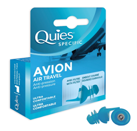 Quies Air Travel Flying Ear Plugs