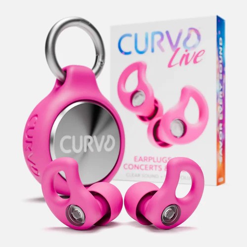 CURVD Live™ Earplugs for Live Music and Events