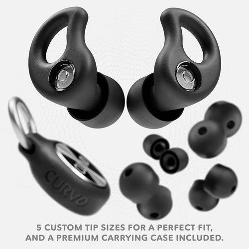 CURVD Live™ Earplugs for Live Music and Events