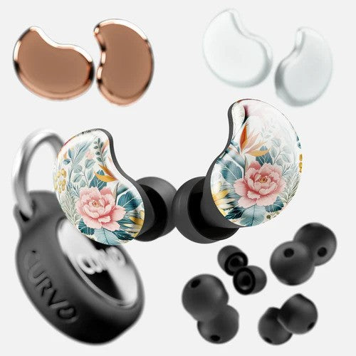 CURVD CLIQ™ Earplugs With Swappable Covers