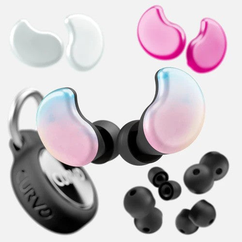CURVD CLIQ™ Earplugs With Swappable Covers