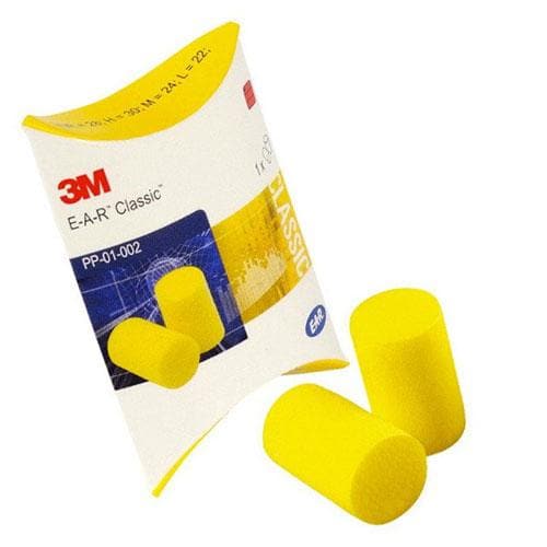 Box - 3M™ Classic Uncorded Ear Plug (200 Pairs | Pillow Pack | SLC80 23dB, Class 4)