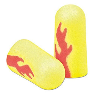 Box - 3M™ EARsoft™ Yellow Neon Blast Uncorded Ear Plugs (200 Pairs | SLC80 23dB, Class 4)