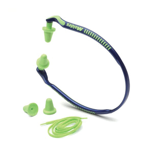Moldex® Jazz Band® Hearing Protector Banded Earplugs (SLC80 18dB, Class 3)
