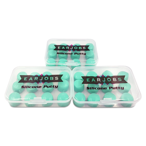 Earjobs™ Silicone Putty Ear Plugs (SNR 22)