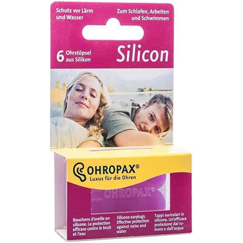 Ohropax Silicone PINK Ear Plugs