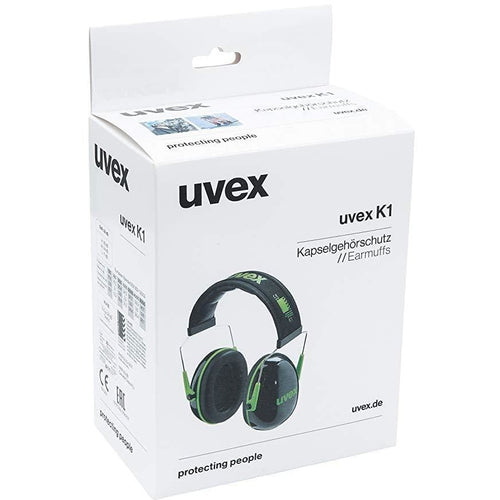 Uvex K1 Headband Earmuffs (SLC80 28dB, Class 5)