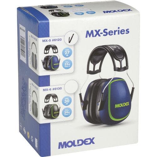 Moldex® MX-5 Premium High Attenuation Headband Earmuff (SLC80 32dB, Class 5)
