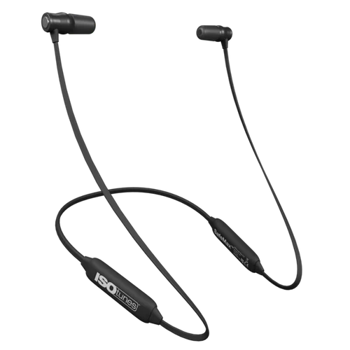 ISOtunes XTRA 2.0 Noise Isolating Bluetooth Earbuds NRR 27 Earjobs