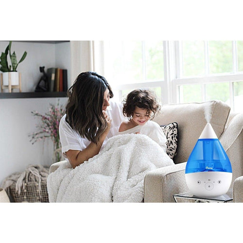 Crane 4 in 1 Top Fill Drop Humidifier w Sound Machine