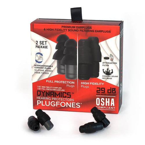 Plugfones Dynamics High Fidelity Earplugs