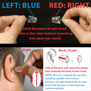 EARasers Motorcycling Earplugs