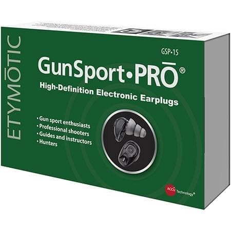 GSP15 GunSportPRO Electronic Earplugs for Shooting