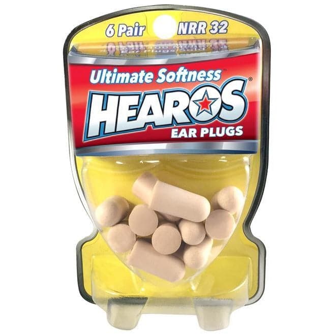 Hearos Ultimate Softness Ear Plugs (NRR 32 | 6 Pairs)