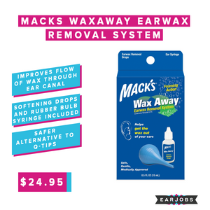 Macks WaxAway Earwax Removal System