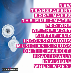 Nauwkeurig Rimpels Broek Earjobs™ MUSICMATE® PRO High Fidelity Music Ear Plugs | Earjobs
