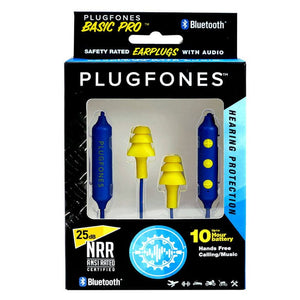 Plugfones BASIC PRO Integrated Earplugs With Audio