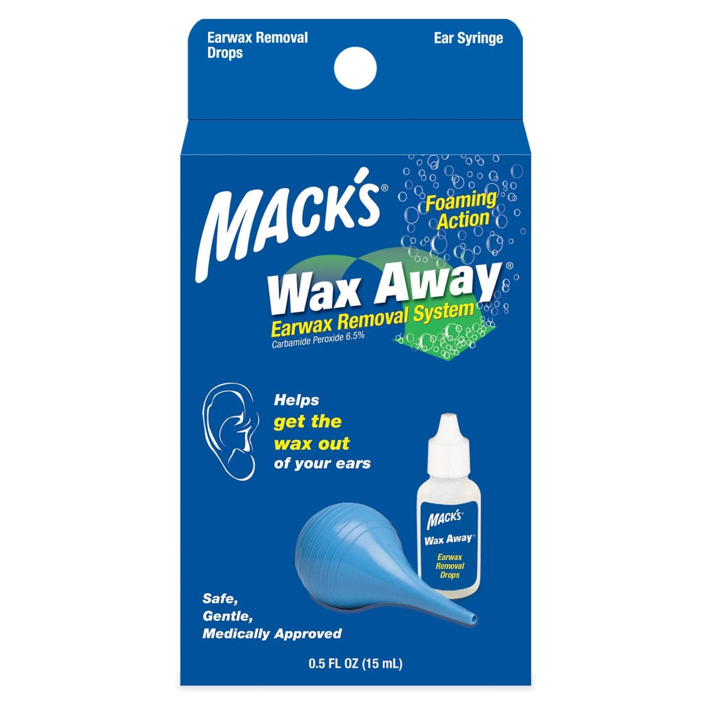 Macks WaxAway Earwax Removal System